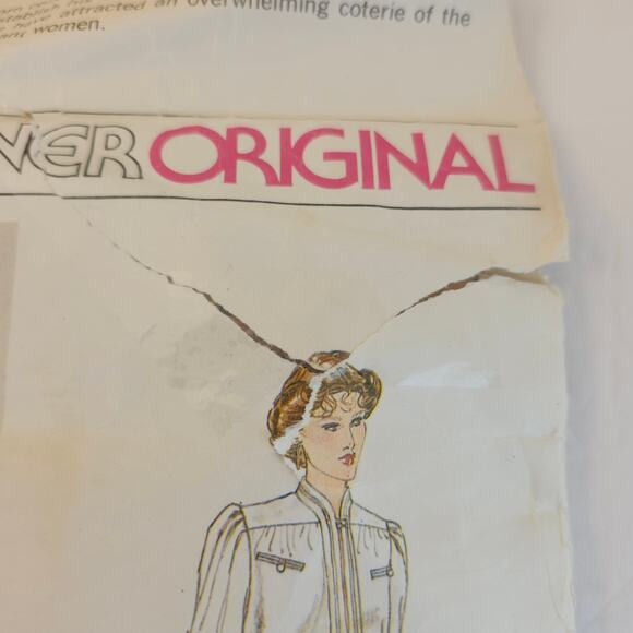 Vogue Designer Original Valentino Pattern 2227 Size 10 UNCUT Dress Pants Top - Picture 7 of 7